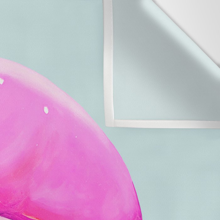 Fashion pink lips Wall Tapestry Gallery Image 3