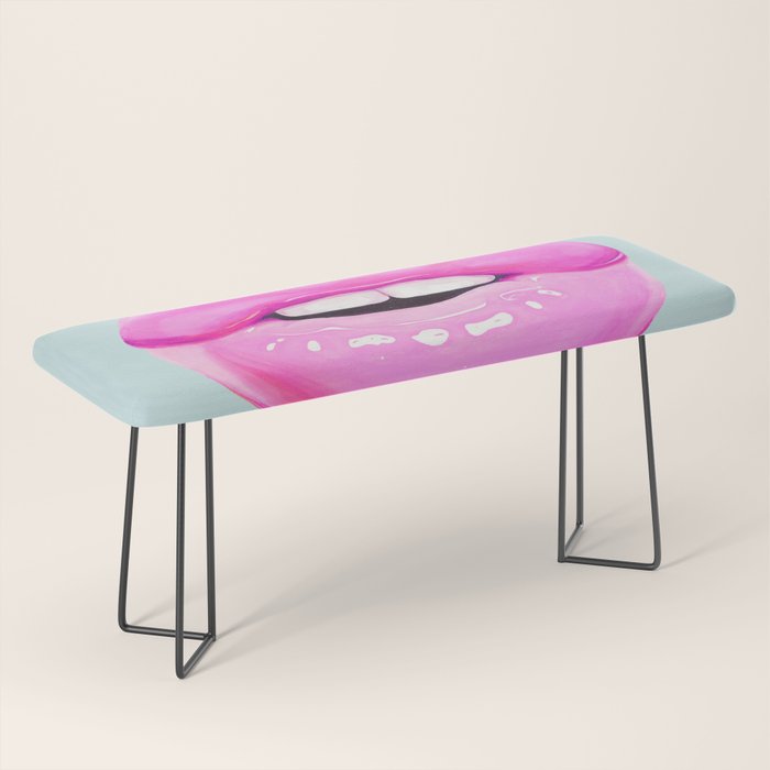 Fashion pink lips Bench Gallery Image 1