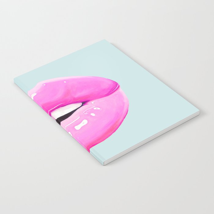 Fashion pink lips Notebook Gallery Image 2