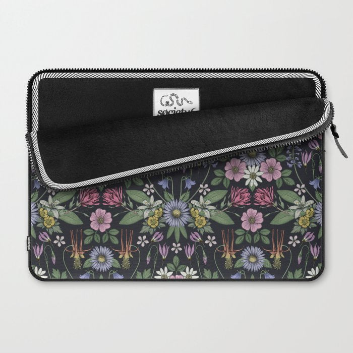 Mount Rainier Wildflowers Laptop Sleeve Gallery Image 2