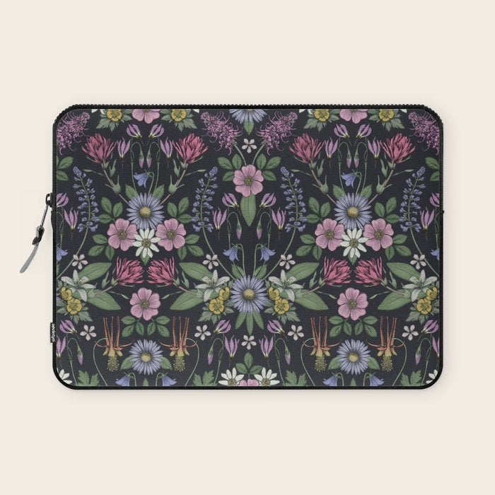 Mount Rainier Wildflowers Laptop Sleeve Gallery Image 1