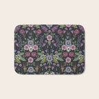 Mount Rainier Wildflowers Bath Mat Gallery Image 1