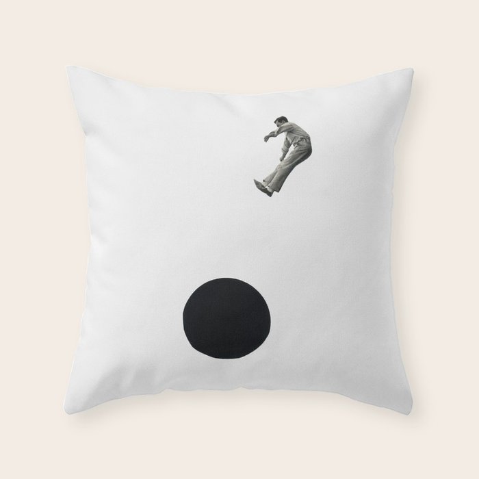 Into Abyss Throw Pillow Gallery Image 6