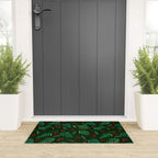 Christmas tree branches and berries - green Welcome Mat Gallery Image 3