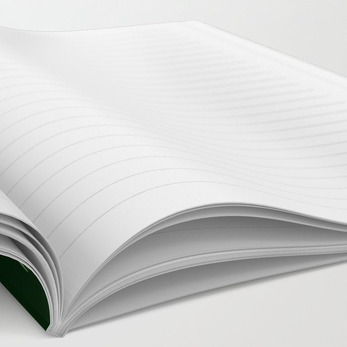 Christmas tree branches and berries - green Notebook Gallery Image 2