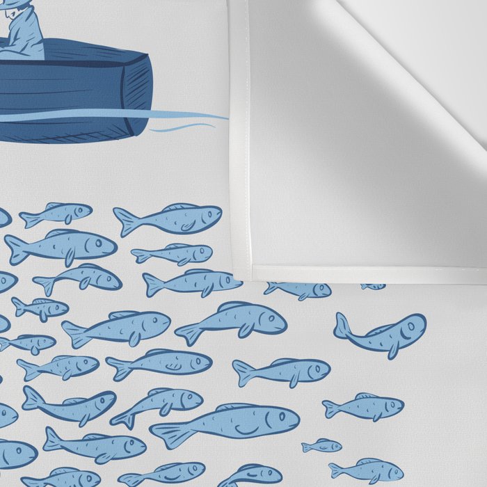 217 Finicky Fish (plenty of fish in the sea) Wall Tapestry Gallery Image 3