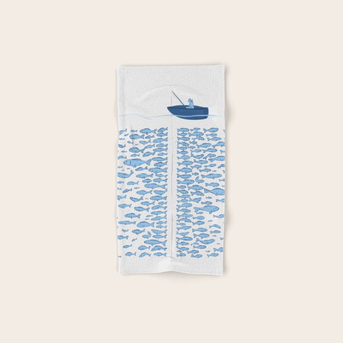 217 Finicky Fish (plenty of fish in the sea) Towels Gallery Image 1