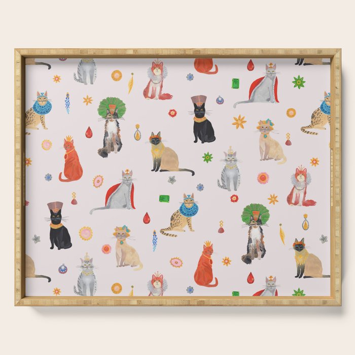Cat Queens Serving Tray Gallery Image 1