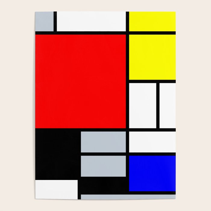 Mondrian Poster Gallery Image 4