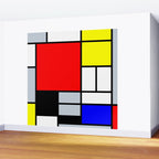 Mondrian Wall Mural Gallery Image 2