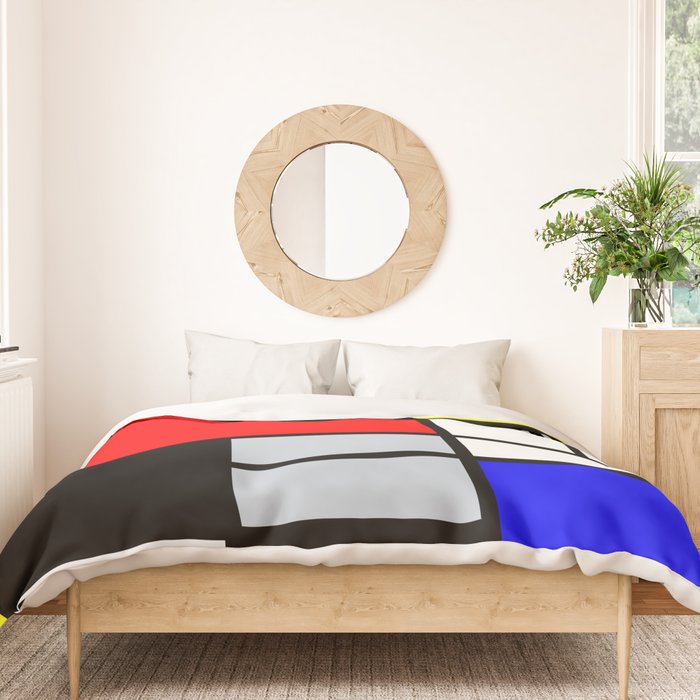 Mondrian Duvet Cover Gallery Image 3