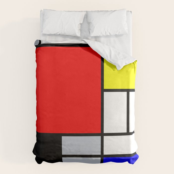 Mondrian Duvet Cover Gallery Image 1