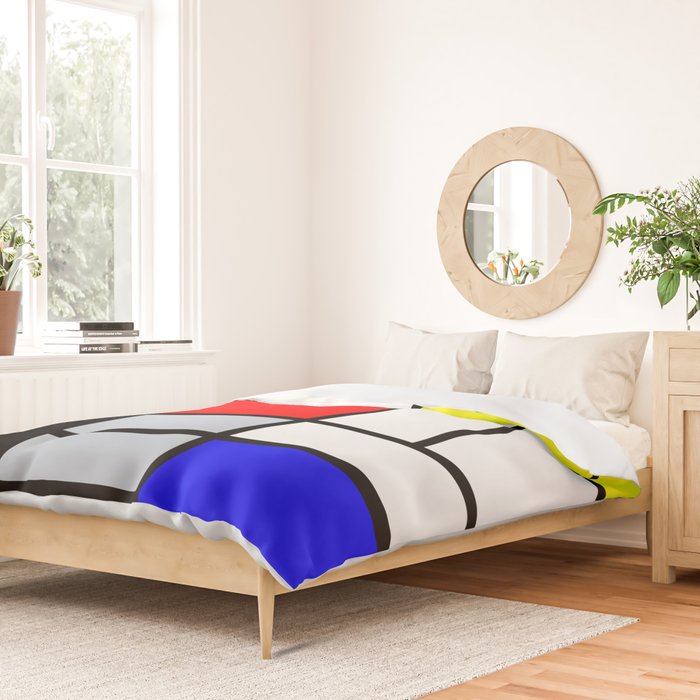 Mondrian Duvet Cover Gallery Image 2