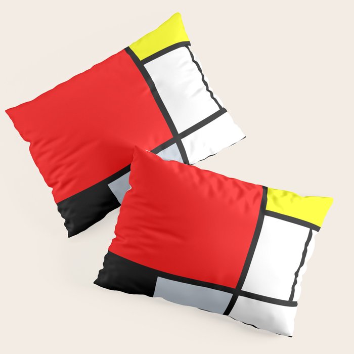 Mondrian Pillow Sham Gallery Image 3