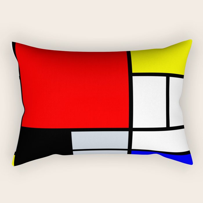 Mondrian Rectangular Pillow Gallery Image 2