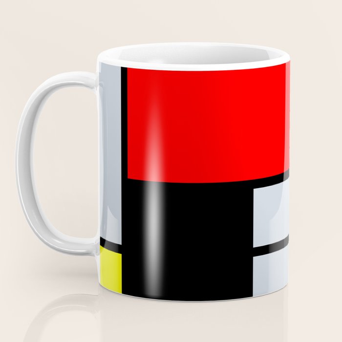 Mondrian Coffee Mug Gallery Image 3