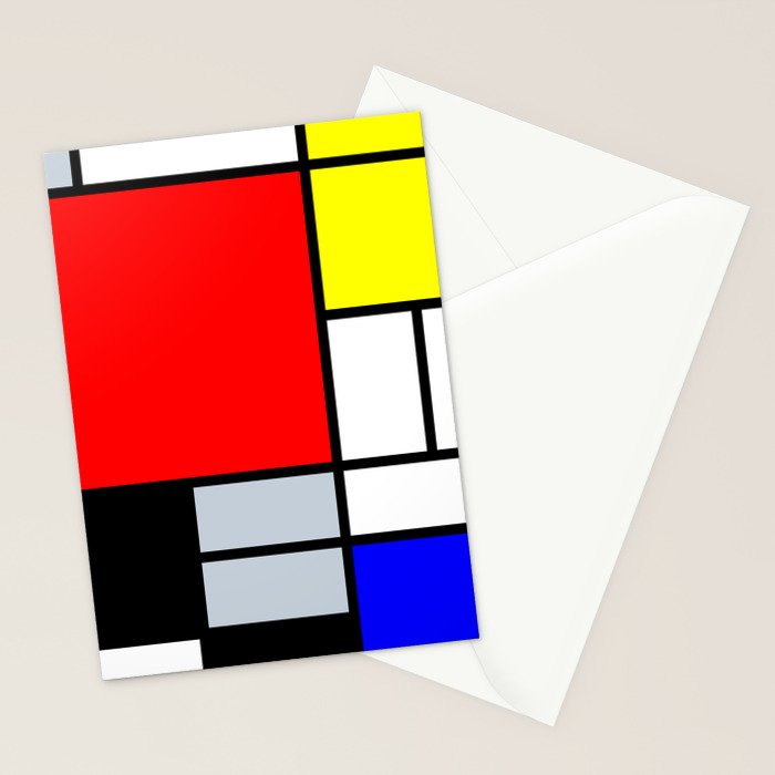 Mondrian Stationery Card Gallery Image 2