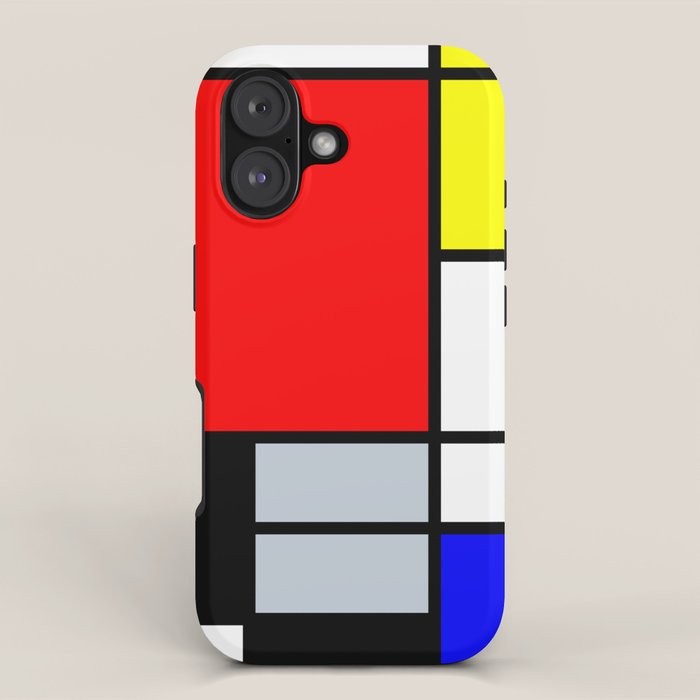Mondrian iPhone Case Gallery Image 1