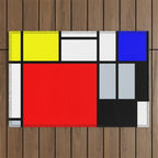 Mondrian Outdoor Rug Gallery Image 1