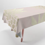 Glam, Pineapple Art, Pink Aesthetic with Gold Tablecloth Gallery Image 1