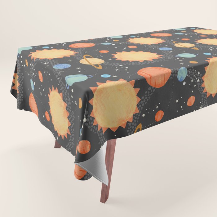 Our Solar System Tablecloth Gallery Image 1