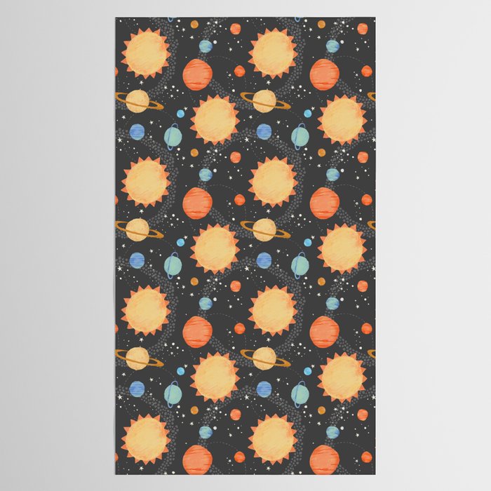 Our Solar System Tablecloth Gallery Image 2