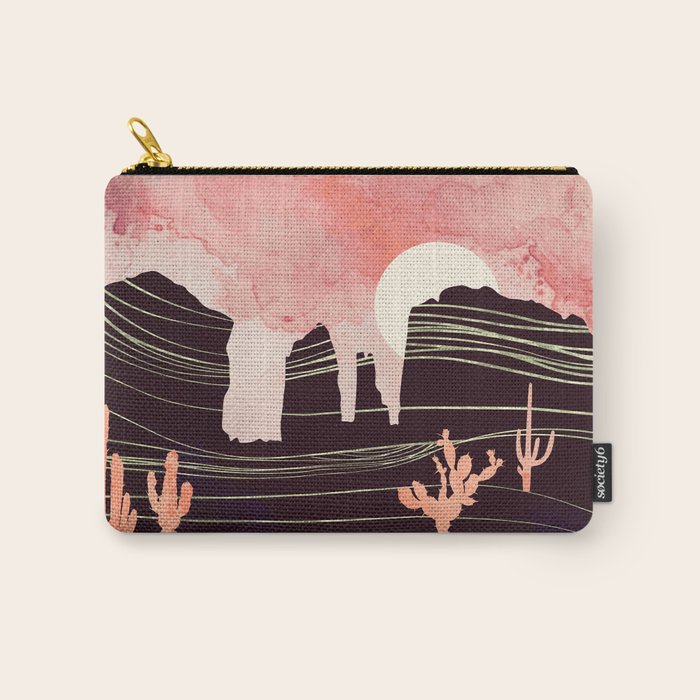 Rose Desert Carry All Pouch Gallery Image 1