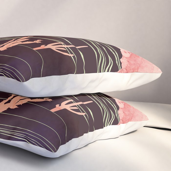 Rose Desert Pillow Sham Gallery Image 3