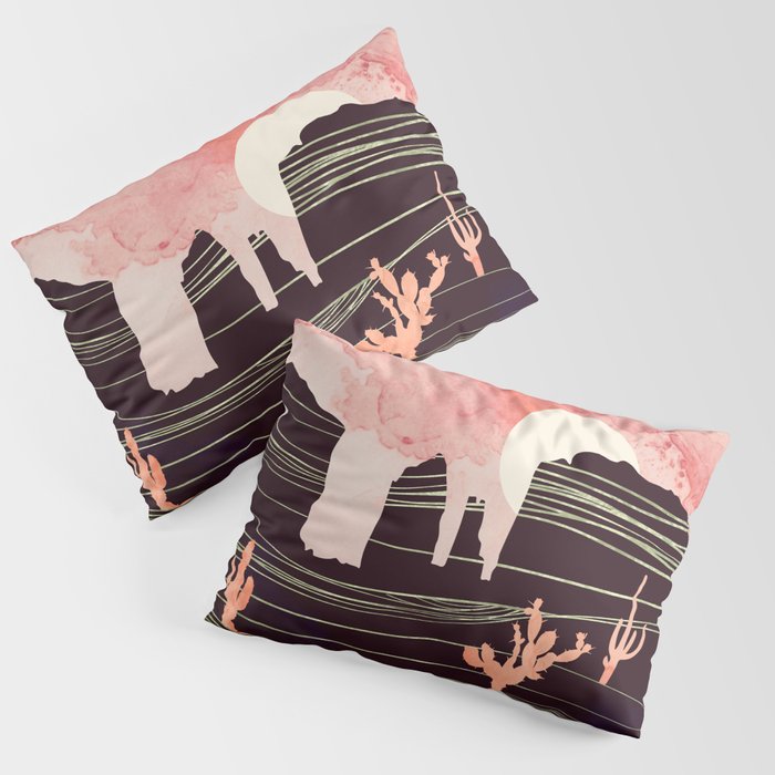 Rose Desert Pillow Sham Gallery Image 3
