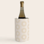 Minimalist Sunray Pattern XIV Natural Neutral Wine Chiller Gallery Image 3