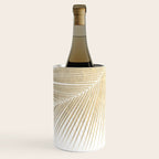 Palm leaf synchronicity - gold Wine Chiller Gallery Image 1