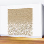 Trendy Gold Glitter and Leopard Print Gradient Wall Mural Gallery Image 2