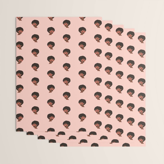 Groovy Girl Pattern Wrapping Paper Gallery Image 3