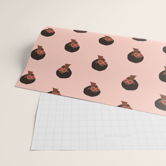 Groovy Girl Pattern Wrapping Paper Gallery Image 2