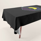 Outrun to the Sun / Spacewave / 80s Retro Tablecloth Gallery Image 1