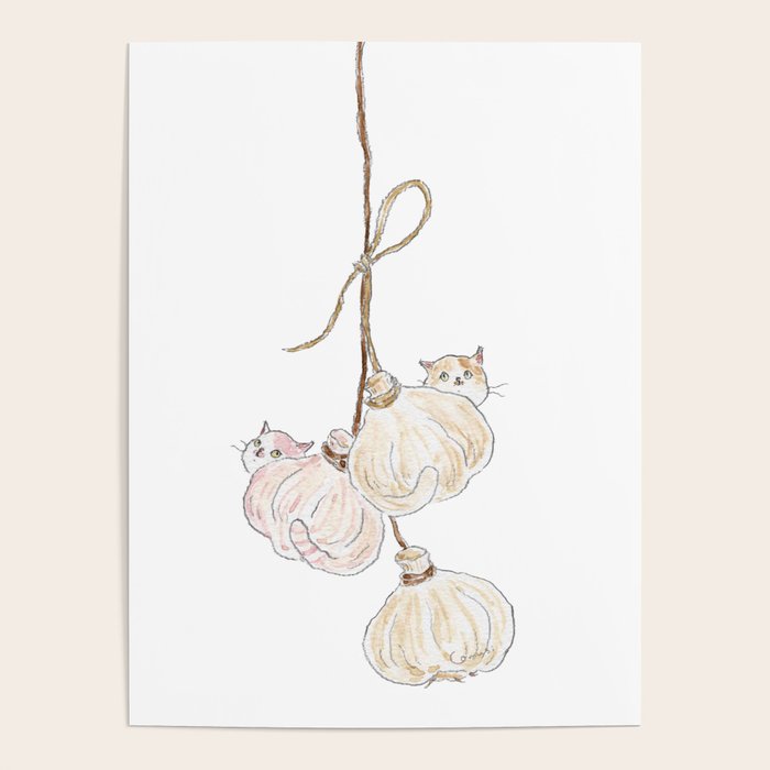 Garlic Cats Poster Gallery Image 1