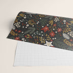 Dark holidays nature Wrapping Paper Gallery Image 2