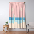 LANDSHAPES - Beach - day Window Curtain Gallery Image 5