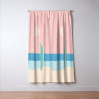 LANDSHAPES - Beach - day Window Curtain Gallery Image 3