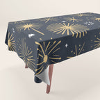 Firework display doodle art pattern Tablecloth Gallery Image 1