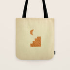 Minimalist moroccan night Tote Bag Gallery Image 1