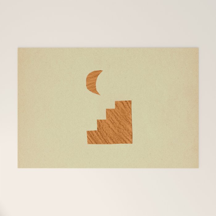 Minimalist moroccan night Welcome Mat Gallery Image 1