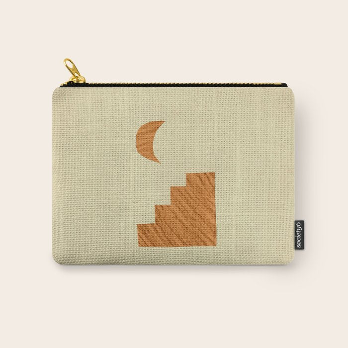Minimalist moroccan night Carry All Pouch Gallery Image 1