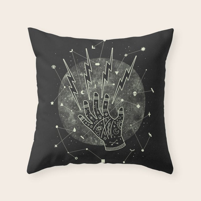 Moonlight Magic Throw Pillow Gallery Image 1