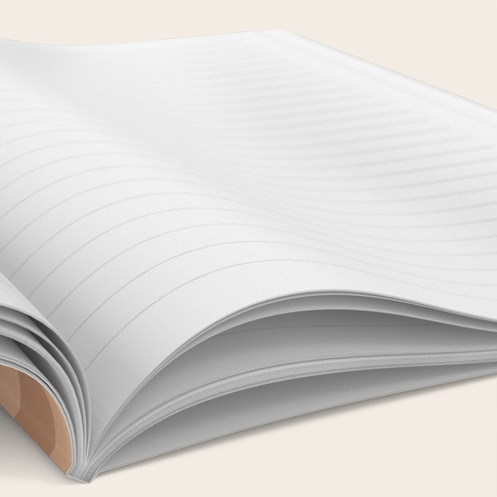 Gingham Large Brown Dark Light Tan Notebook Gallery Image 2