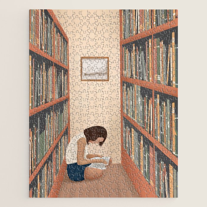 Getting Lost in a Book Jigsaw Puzzle Gallery Image 1
