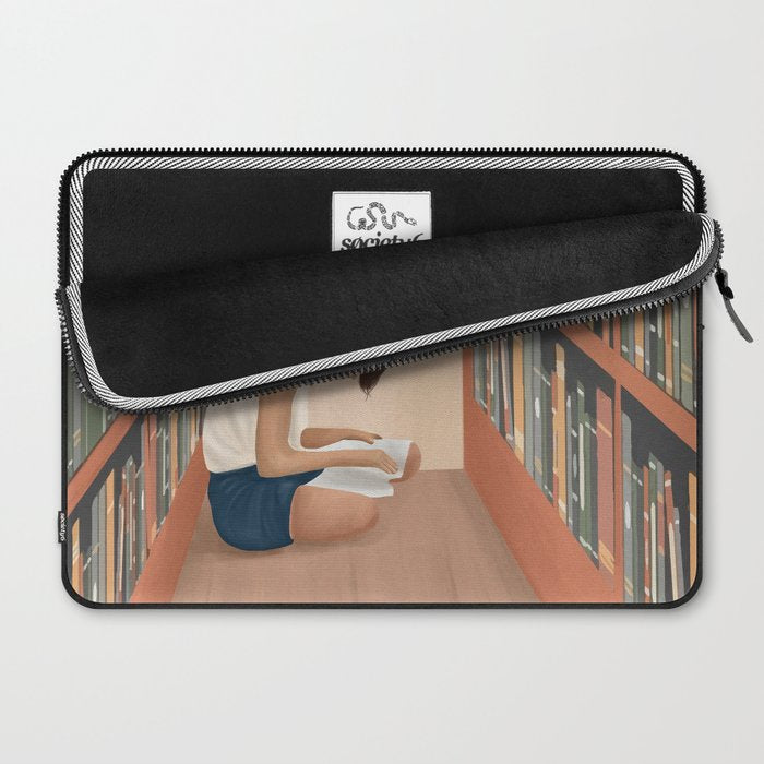 Getting Lost in a Book Laptop Sleeve Gallery Image 2