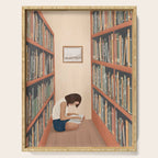 Getting Lost in a Book Serving Tray Gallery Image 1