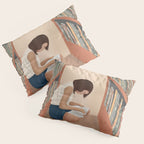 Getting Lost in a Book Pillow Sham Gallery Image 3