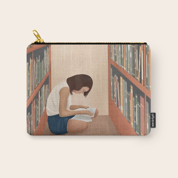 Getting Lost in a Book Carry All Pouch Gallery Image 1